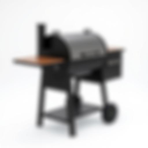 The Highlander 850 charcoal grill.